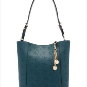 Calvin Klein Denver Logo Hobo Bag